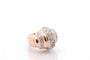Bague 47 Bague vintage 1940 en or 18k et platine sertie de diamants 58 Facettes 27379