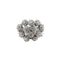 Bague Bague bouquet - Bague en or blanc 18 ct et diamants 58 Facettes 37546