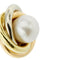 Boucles d'oreilles Boucles d’oreilles puces - Perles en or jaune, rose et blanc 18 ct 58 Facettes 35533