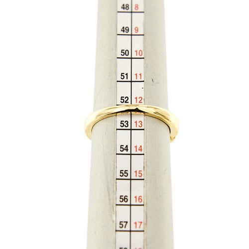 Bague Bague rivière en or jaune 18 ct avec diamants 0,58 ct 58 Facettes 38450