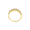Bague Bague rivière en or jaune 18 ct avec diamants 0,58 ct 58 Facettes 38450