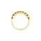 Bague Bague rivière en or jaune 18 ct avec diamants 0,58 ct 58 Facettes 38450