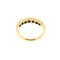 Bague Bague rivière en or jaune 18 ct avec diamants 0,58 ct 58 Facettes 38450