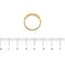 Bague Bague rivière en or jaune 18 ct avec diamants 0,58 ct 58 Facettes 38450