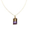 Collier Vieri - Collier en or jaune 18 ct avec quartz amétrine 58 Facettes 22563