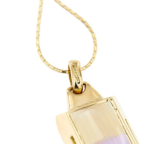 Collier Vieri - Collier en or jaune 18 ct avec quartz amétrine 58 Facettes 22563