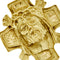 Pendentif Pendentif croix avec Christ en or jaune 18 ct 58 Facettes 38503