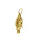 Pendentif Pendentif croix avec Christ en or jaune 18 ct 58 Facettes 38503