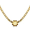 Collier Chimento - Collier en or jaune et blanc avec citrine, saphirs et diamants 58 Facettes 31915