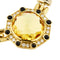 Collier Chimento - Collier en or jaune et blanc avec citrine, saphirs et diamants 58 Facettes 31915