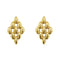 Boucles d'oreilles Maglia Panthere - Boucles d’oreilles clous en or jaune 18 ct 58 Facettes 38668