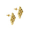Boucles d'oreilles Maglia Panthere - Boucles d’oreilles clous en or jaune 18 ct 58 Facettes 38668