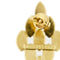Boucles d'oreilles Maglia Panthere - Boucles d’oreilles clous en or jaune 18 ct 58 Facettes 38668