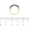 Bague Bague rivière en or jaune et or blanc 18 ct avec diamants 0,80 ct 58 Facettes 37551