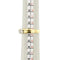 Bague Bague rivière en or jaune et or blanc 18 ct avec diamants 0,80 ct 58 Facettes 37551