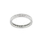 Bague Bague éternité en or blanc 18 ct avec diamants 1,45 ct 58 Facettes 36705