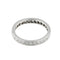 Bague Bague éternité en or blanc 18 ct avec diamants 1,45 ct 58 Facettes 36705