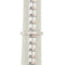 Bague Bague éternité en or blanc 18 ct avec diamants 1,45 ct 58 Facettes 36705