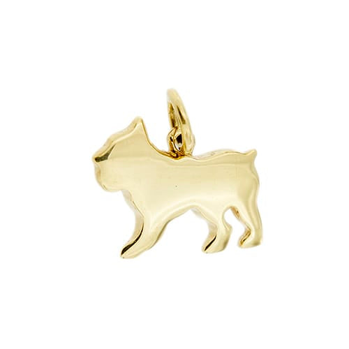 Pendentif Dodo - Pendentif chien en or jaune 18 ct 58 Facettes 21785