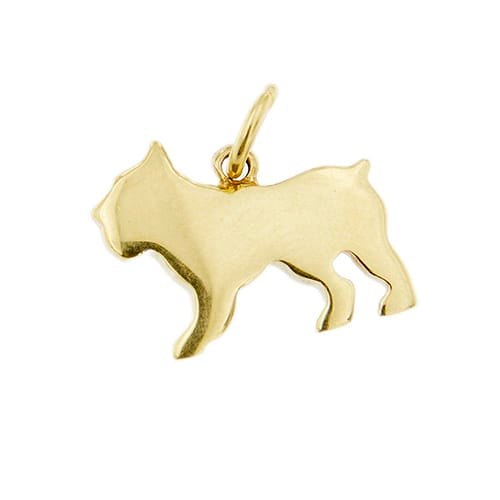 Pendentif Dodo - Pendentif chien en or jaune 18 ct 58 Facettes 21785
