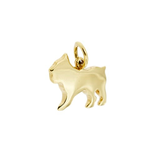 Pendentif Dodo - Pendentif chien en or jaune 18 ct 58 Facettes 21785