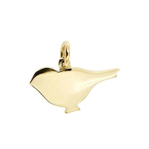 Pendentif Dodo - Pendentif passerotto en or jaune 18 ct 58 Facettes 39824