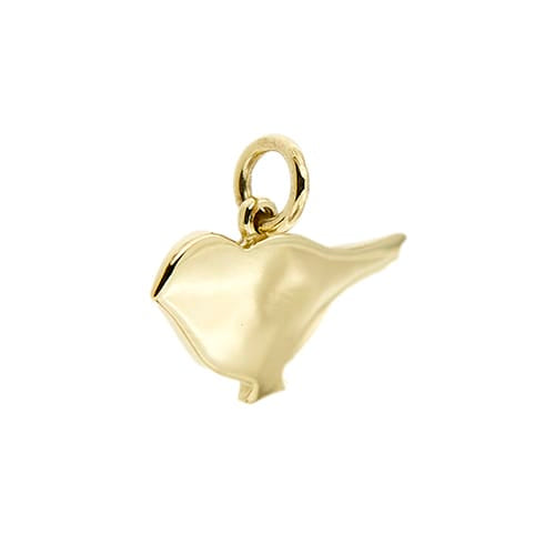 Pendentif Dodo - Pendentif passerotto en or jaune 18 ct 58 Facettes 39824