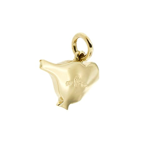 Pendentif Dodo - Pendentif passerotto en or jaune 18 ct 58 Facettes 39824