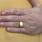 Bague Bague chevalière homme rectangulaire en or jaune 18 ct 58 Facettes 29999