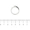 Bague 55 Bliss - Bague trilogy en or blanc 18 ct avec diamants 0,18 ct 58 Facettes 35929