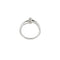 Bague 55 Bliss - Bague trilogy en or blanc 18 ct avec diamants 0,18 ct 58 Facettes 35929