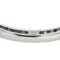 Bague 54 Bliss - Bague éternité en or blanc 18 ct avec diamants 0,50 ct 58 Facettes 13193