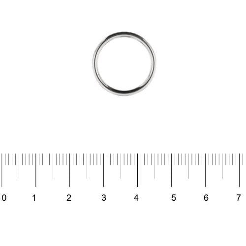 Bague 54 Bliss - Bague éternité en or blanc 18 ct avec diamants 0,50 ct 58 Facettes 13193