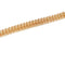 Bracelet Unoaerre - Bracelet maille queue de renard en or rose 18 kt 58 Facettes 37966
