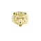 Bague Bague tête de lion homme en or jaune 18 ct et diamants 58 Facettes 30011