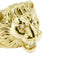 Bague Bague tête de lion homme en or jaune 18 ct et diamants 58 Facettes 30011