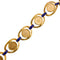 Bracelet Bracelet vintage émaillé à pièces Dos Pesos en or jaune 18 ct 58 Facettes 36092