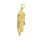 Pendentif Pendentif visage du Christ en or jaune 18 ct, rubis et diamants 58 Facettes 40105