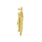 Pendentif Pendentif visage du Christ en or jaune 18 ct, rubis et diamants 58 Facettes 40105