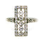 Bague 56 Bague halo rectangulaire en platine et diamants 58 Facettes 4C548C78DB9C4C4581514D8169912DAF