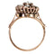 Bague 57 Bague cluster ancienne en or 18k et diamants taille rose 58 Facettes 1FBB3FC890534A269C44D6F865E33410