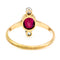 Bague 54 Bague ancienne - Rubis et diamants en or jaune 14k 58 Facettes EAC9A69896FD4E3F894718216EB4E13F