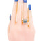 Bague 57 Bague rétro en or jaune 18 carats et platine avec diamants 58 Facettes D8723C1C4DA74C178BA364DFE08475C0