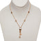 Collier Bulgari B.zero1 - Collier en or rose et céramique blanche diamants 58 Facettes 2.19357