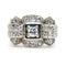 Bague 59 Bague rétro en platine et diamants 58 Facettes D7AC7C9E8C1D4282A68A7B967B814C58