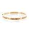 Bracelet Bulgari B.Zero1 - Bracelet en or rose 18 carats et diamants 58 Facettes 2.19351
