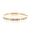 Bracelet Bulgari B.Zero1 - Bracelet en or rose 18 carats et diamants 58 Facettes 2.19351