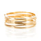Bracelet Bulgari B.Zero1 Zaha Hadid - Bracelet rigide en or rose 18 carats 58 Facettes 2.19350