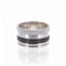 Bague 56 Boucheron Quatre Black Edition - Bague Large en or blanc 18 K 58 Facettes 2.19360