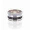 Bague 56 Boucheron Quatre Black Edition - Bague Large en or blanc 18 K 58 Facettes 2.19360